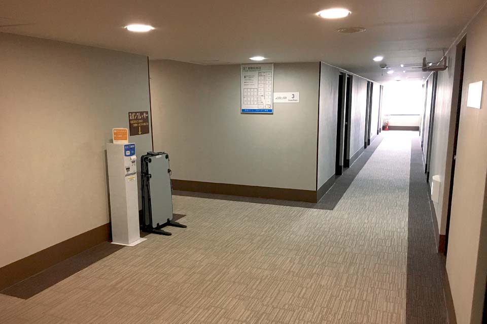 釧路 駅前ホテル JR釧路駅前 ビジネスホテル 格安ホテル パルーデ釧路 客室フロア